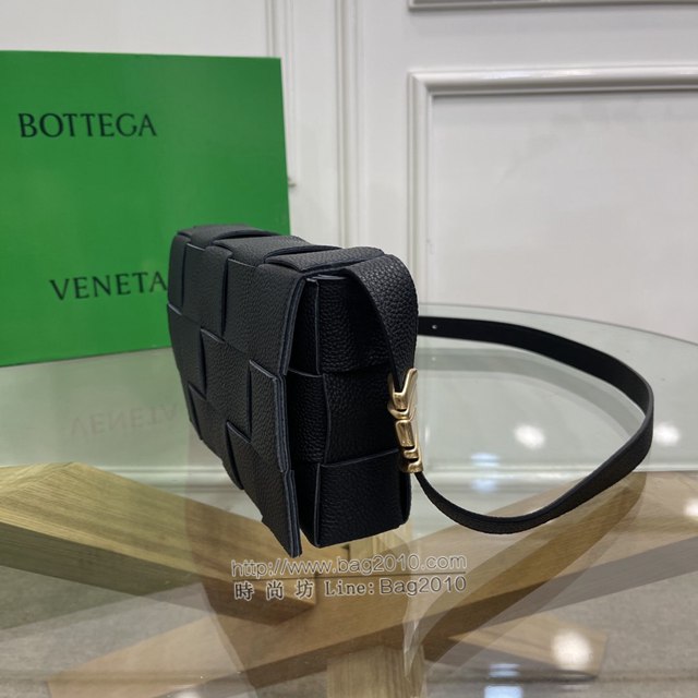 Bottega veneta高端女包 KF0017荔枝紋 寶緹嘉荔枝紋牛皮CASSETTE包包 BV經典款單肩斜挎包  gxz1268